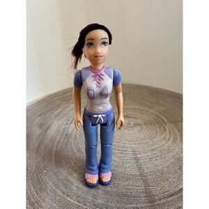 Fisher-Price Loving Family Dollhouse Brunette Teen Additions Girl Purple *Read